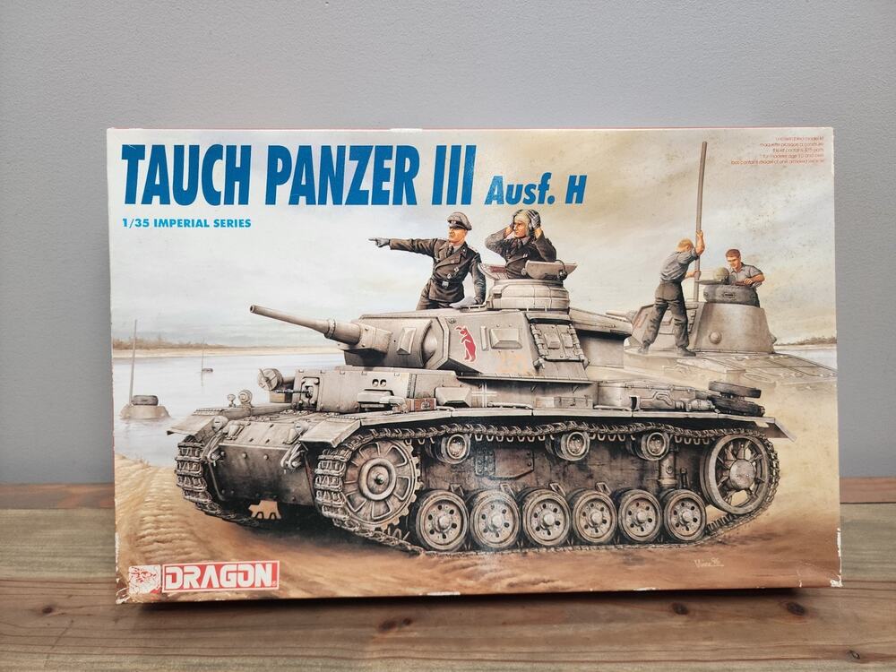 Dragon DML 1/35 Tauch Panzer III Ausf. H #9033